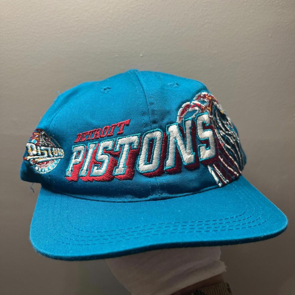 Vintage Sports Specialties Detroit Pistons Snapback Hat 90s